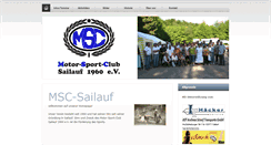 Desktop Screenshot of msc-sailauf.de